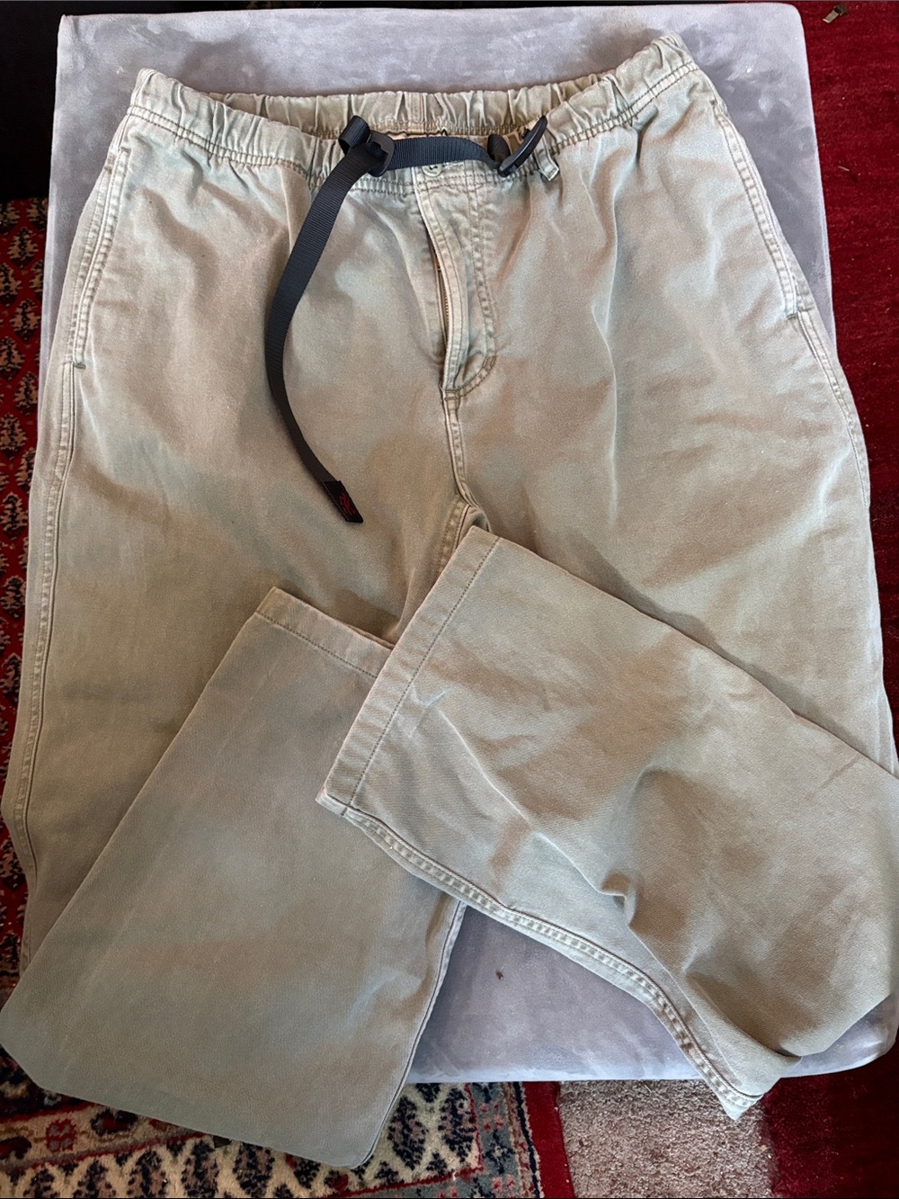 Gramicci Original Freedom Pants - Men’s Size Large, Light Beige/Khaki Mint Cond